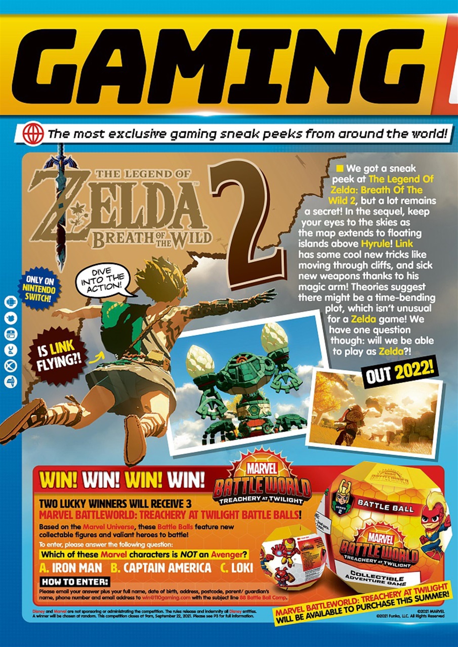 110% Gaming Preview Pages