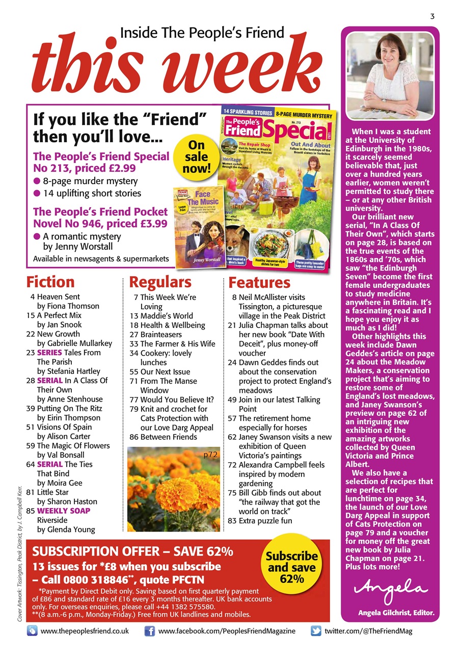 The People’s Friend Preview Pages