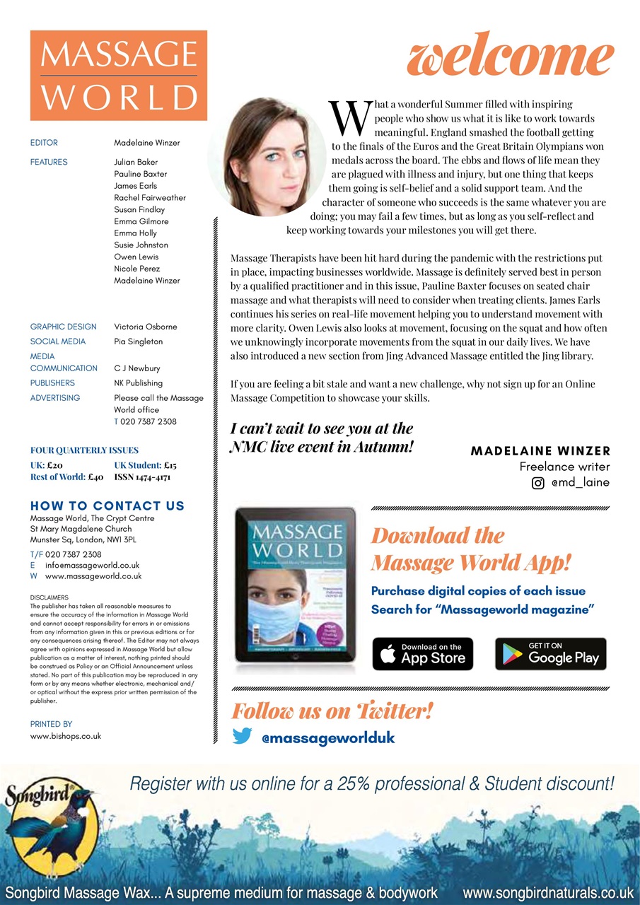 Massage World Preview Pages