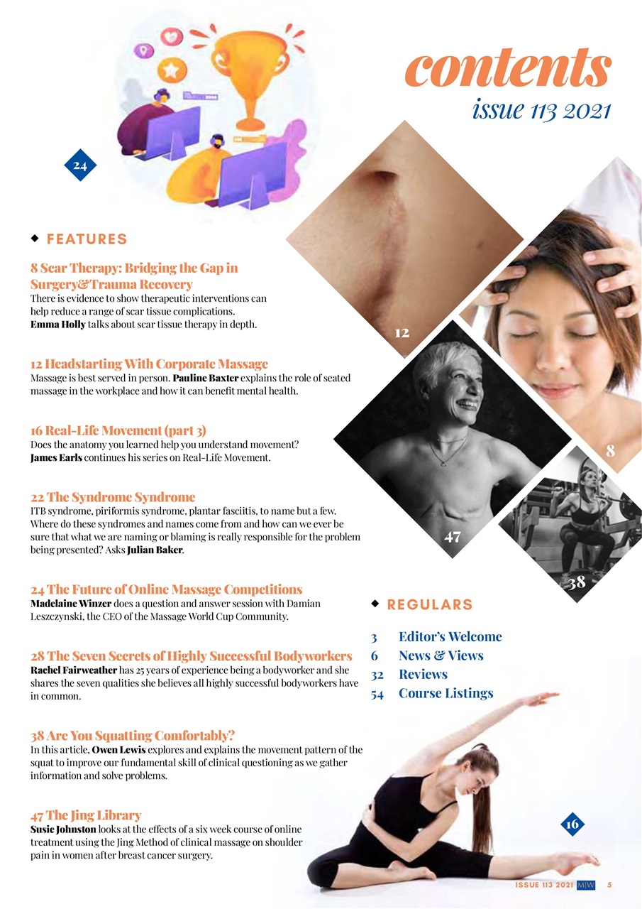 Massage World Preview Pages