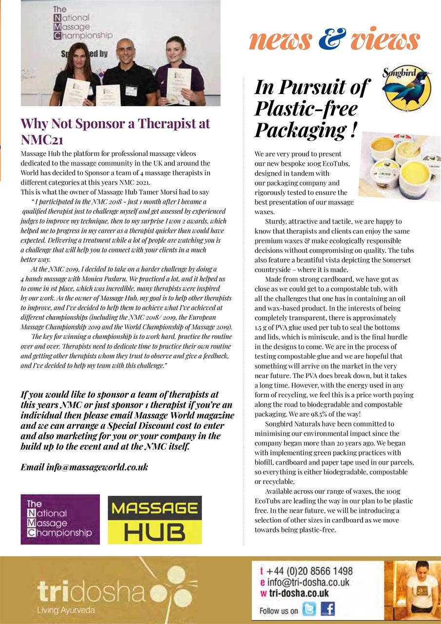 Massage World Preview Pages