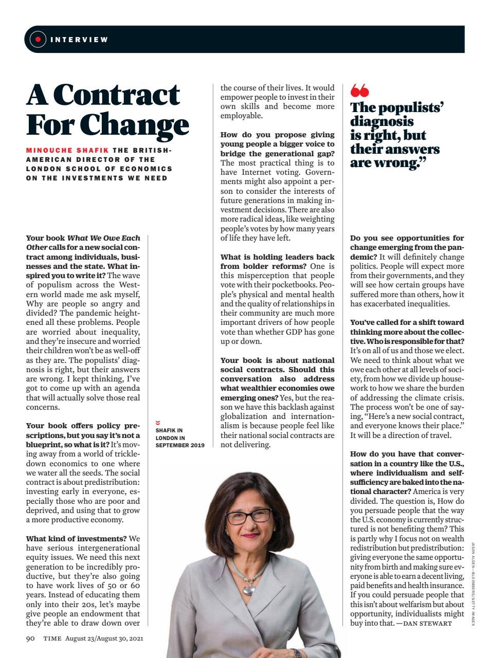 TIME Magazine Europe Preview Pages