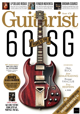 Guitarist issue September 2021
