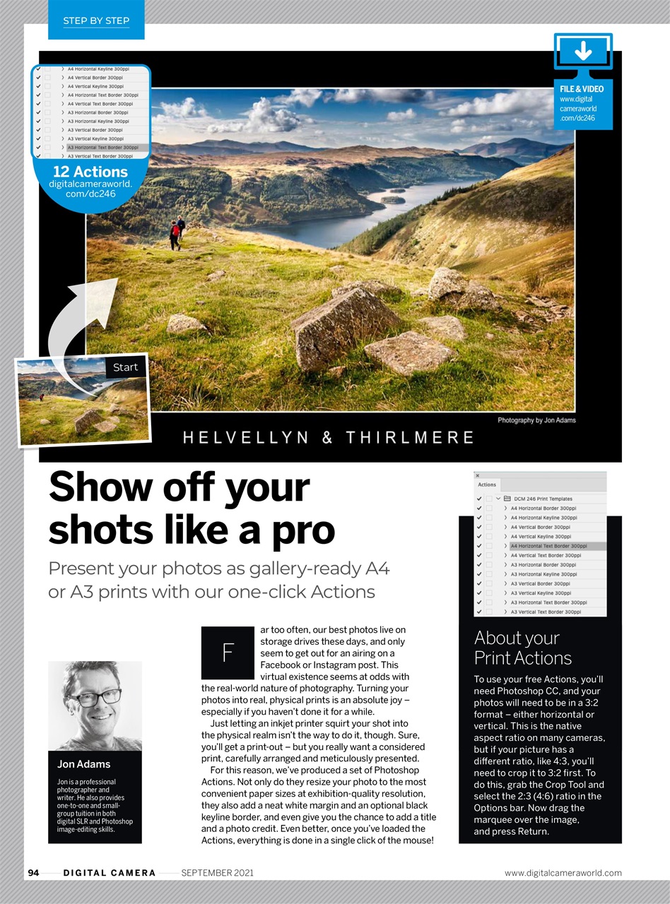 Digital Camera Magazine Preview Pages