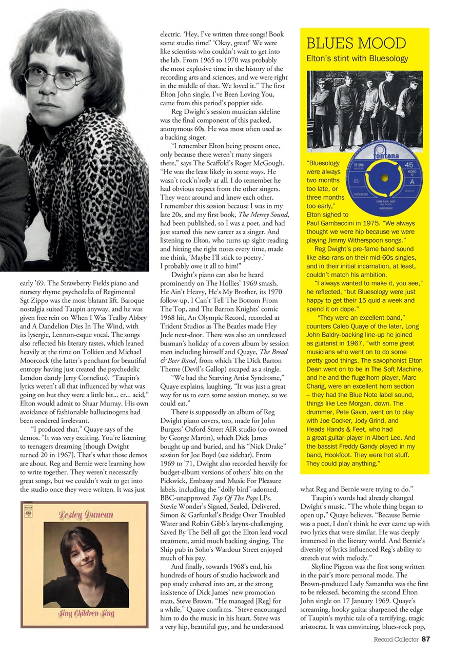 Record Collector Preview Pages