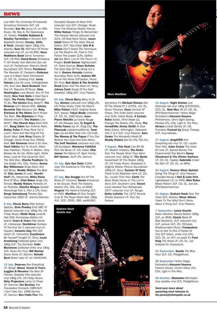 Record Collector Preview Pages