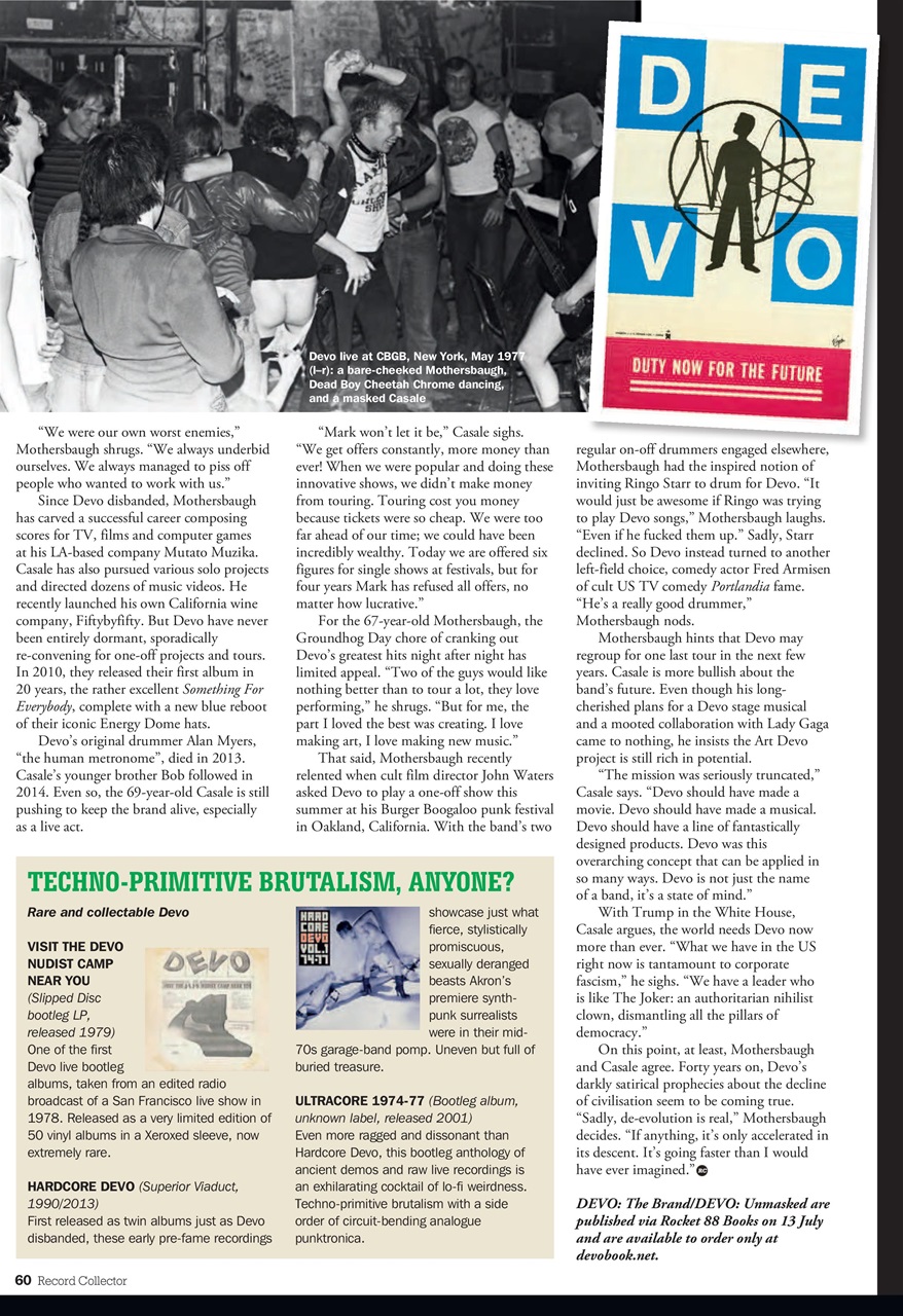 Record Collector Preview Pages