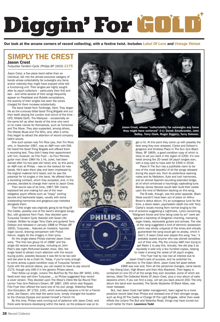 Record Collector Preview Pages