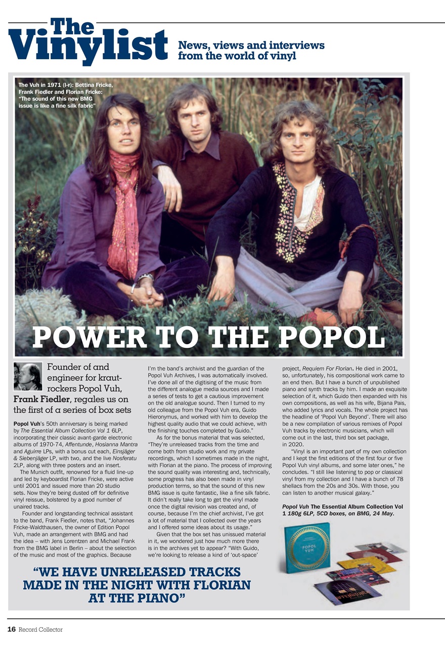 Record Collector Preview Pages