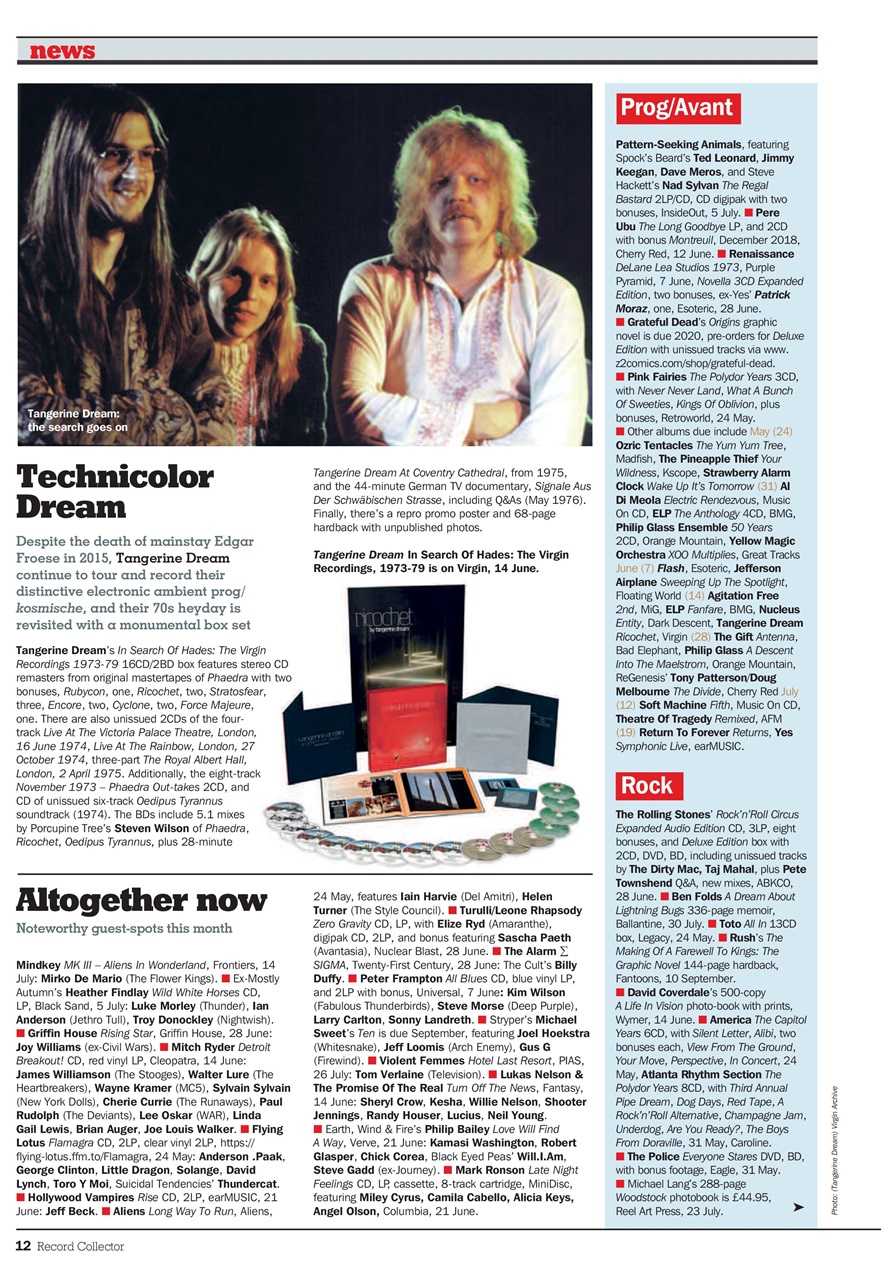 Record Collector Preview Pages