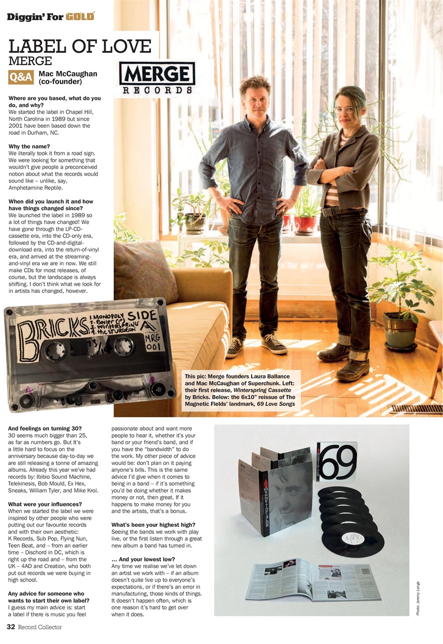 Record Collector Preview Pages