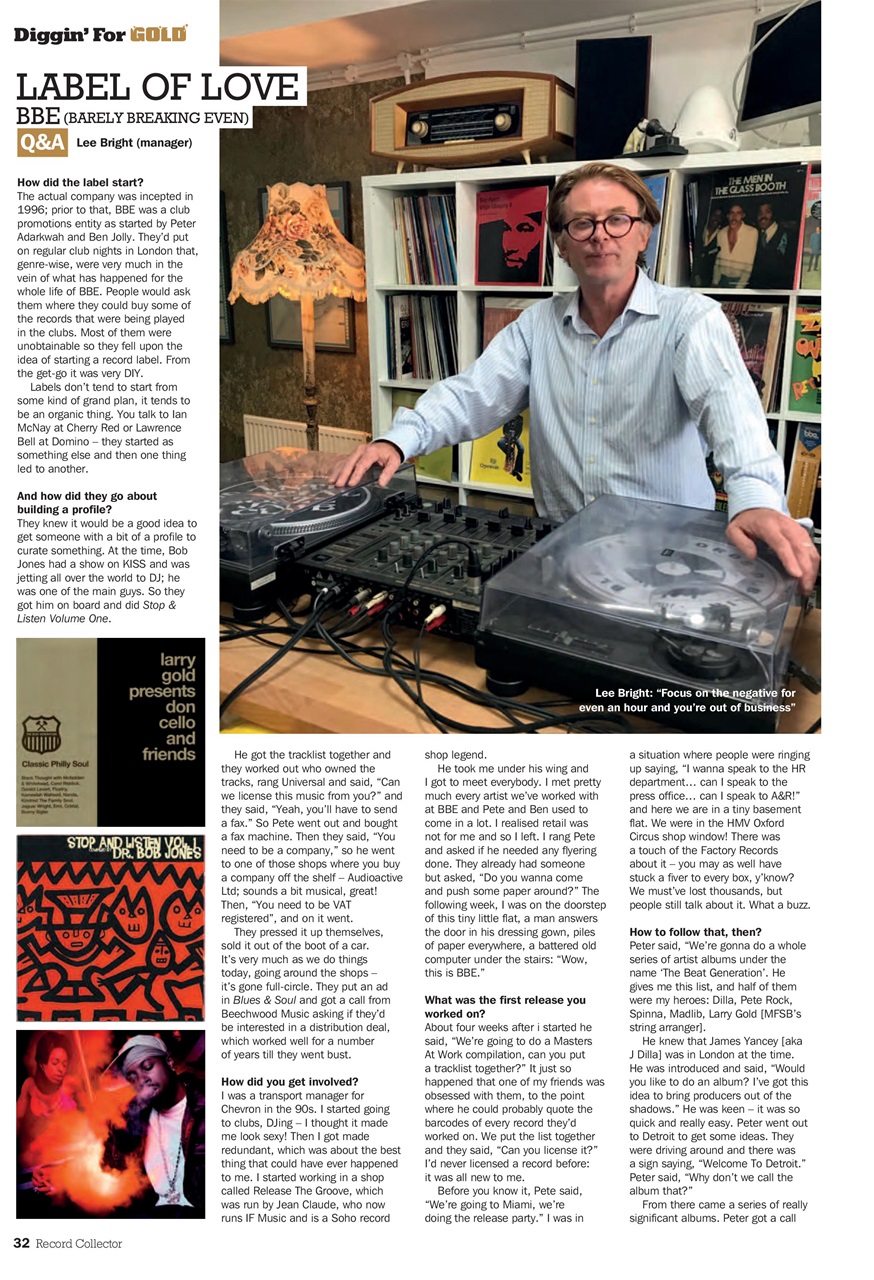 Record Collector Preview Pages