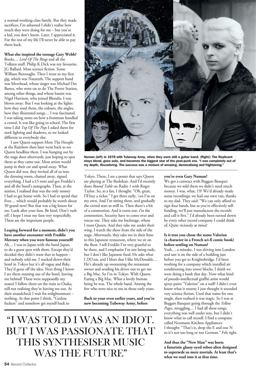 Record Collector Preview Pages