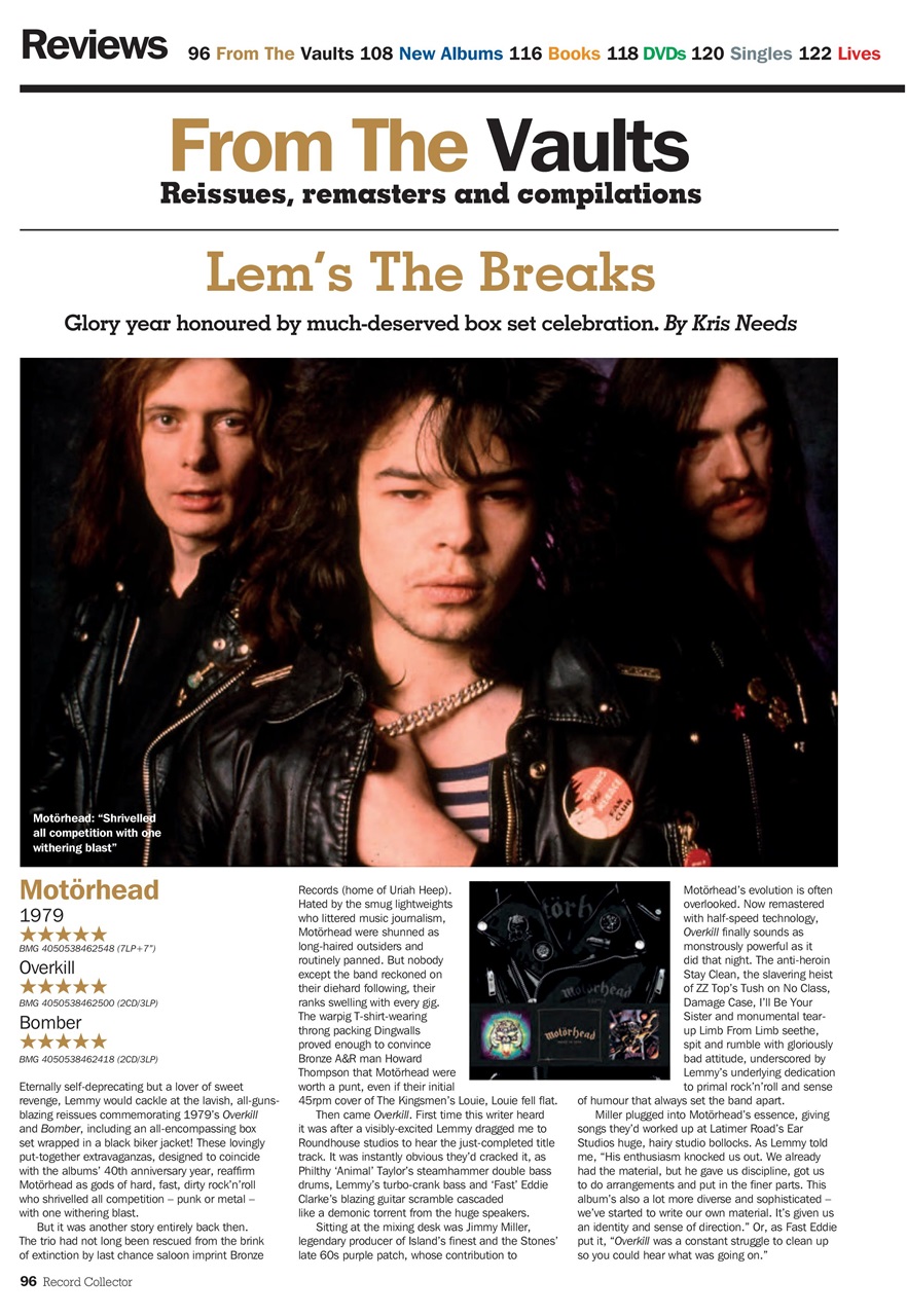 Record Collector Preview Pages