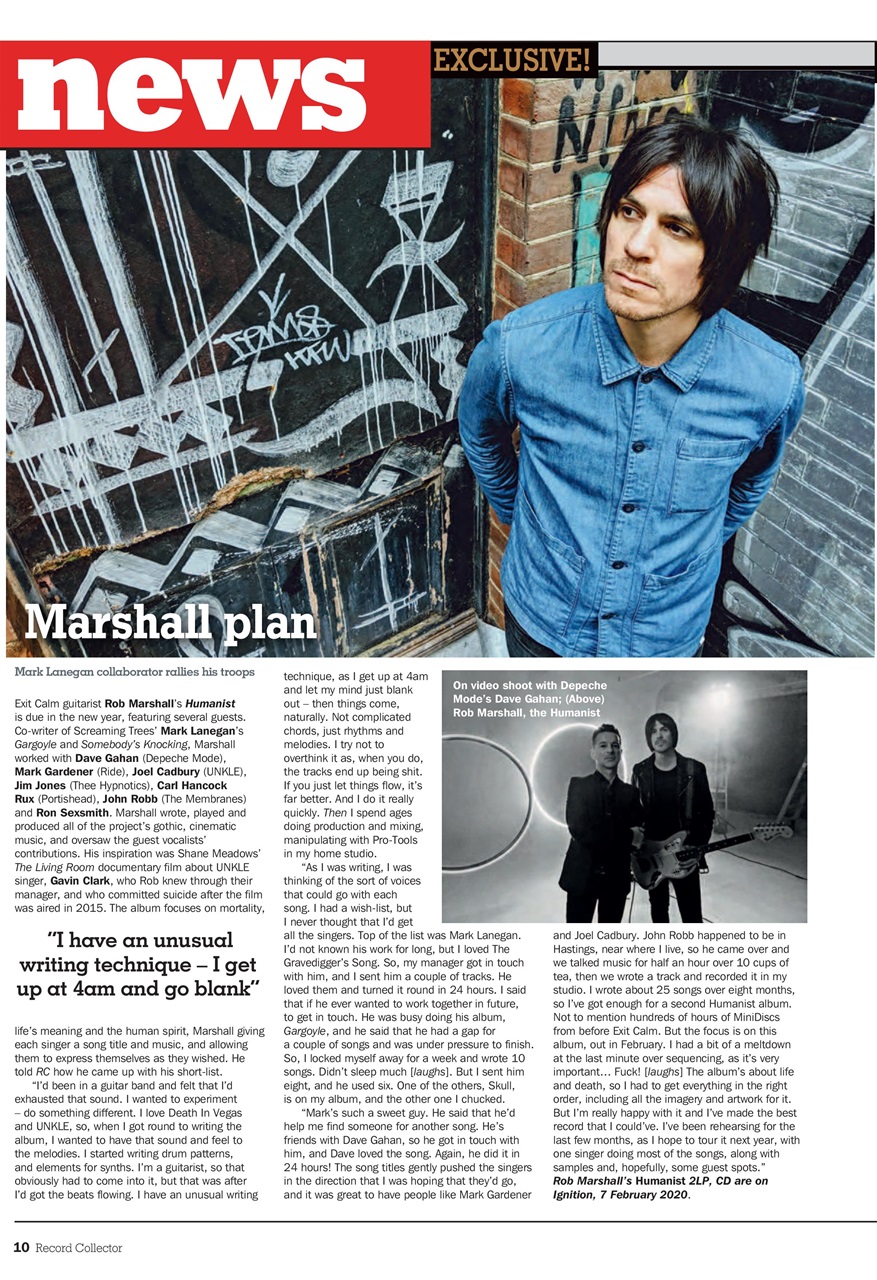 Record Collector Preview Pages