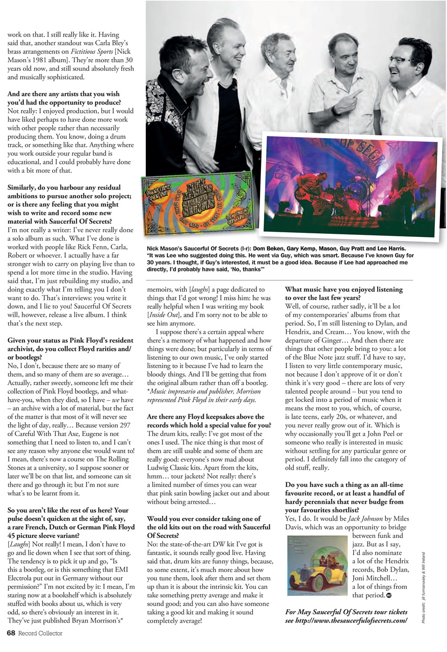 Record Collector Preview Pages