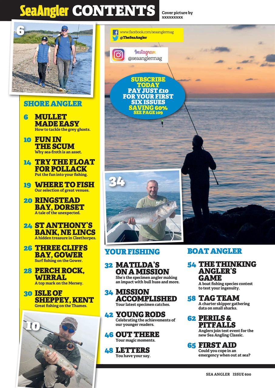 Sea Angler Preview Pages