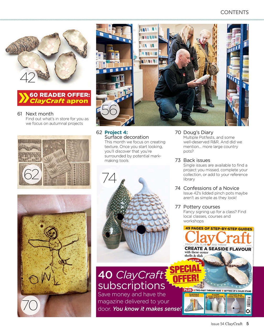 ClayCraft Preview Pages