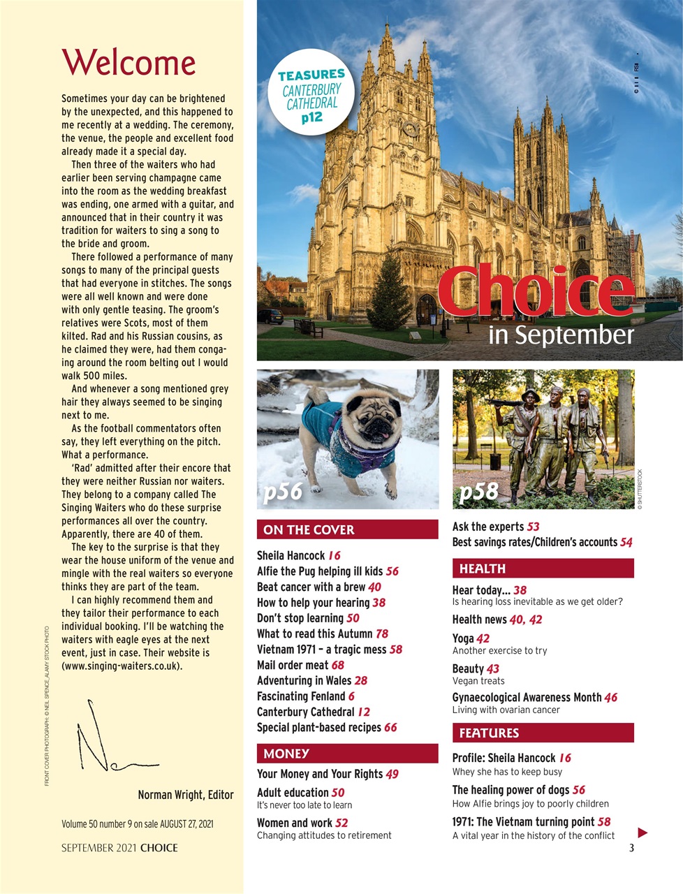 Choice Magazine Preview Pages