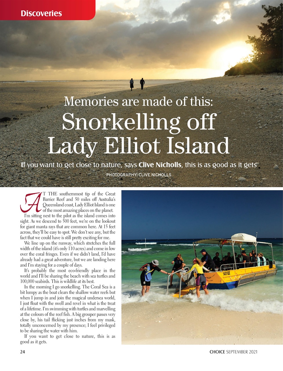 Choice Magazine Preview Pages