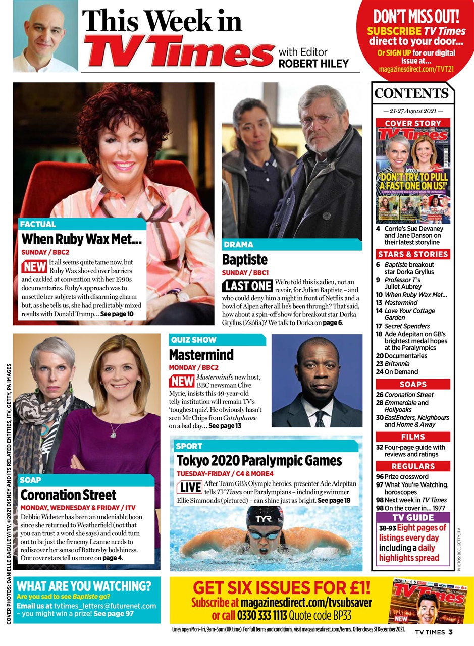 TV Times Preview Pages