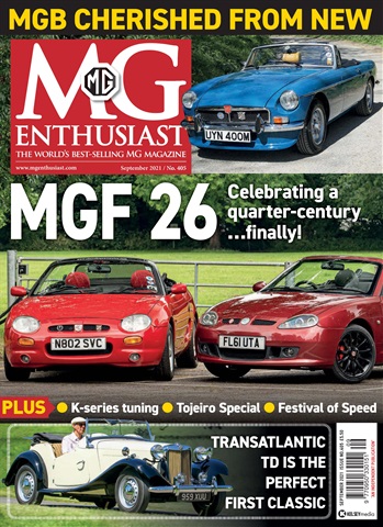 MG Enthusiast issue Sep-21