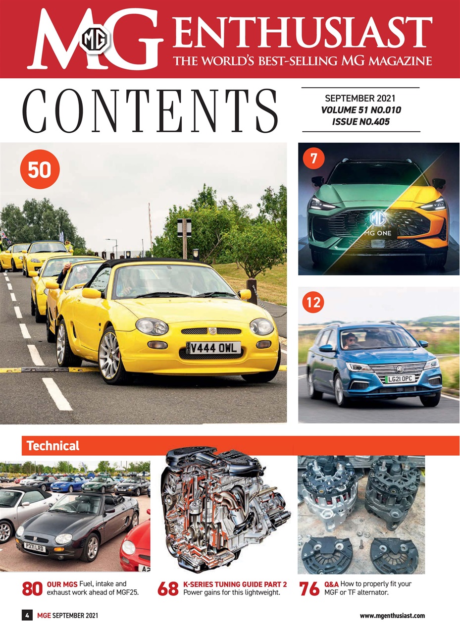 MG Enthusiast Preview Pages