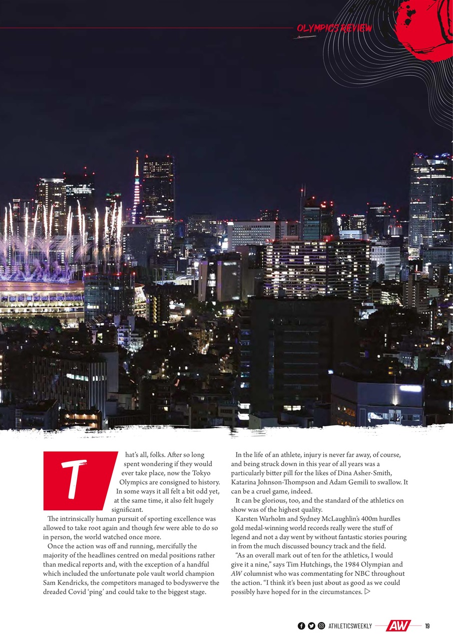 AW – Athletics Weekly Magazine Preview Pages
