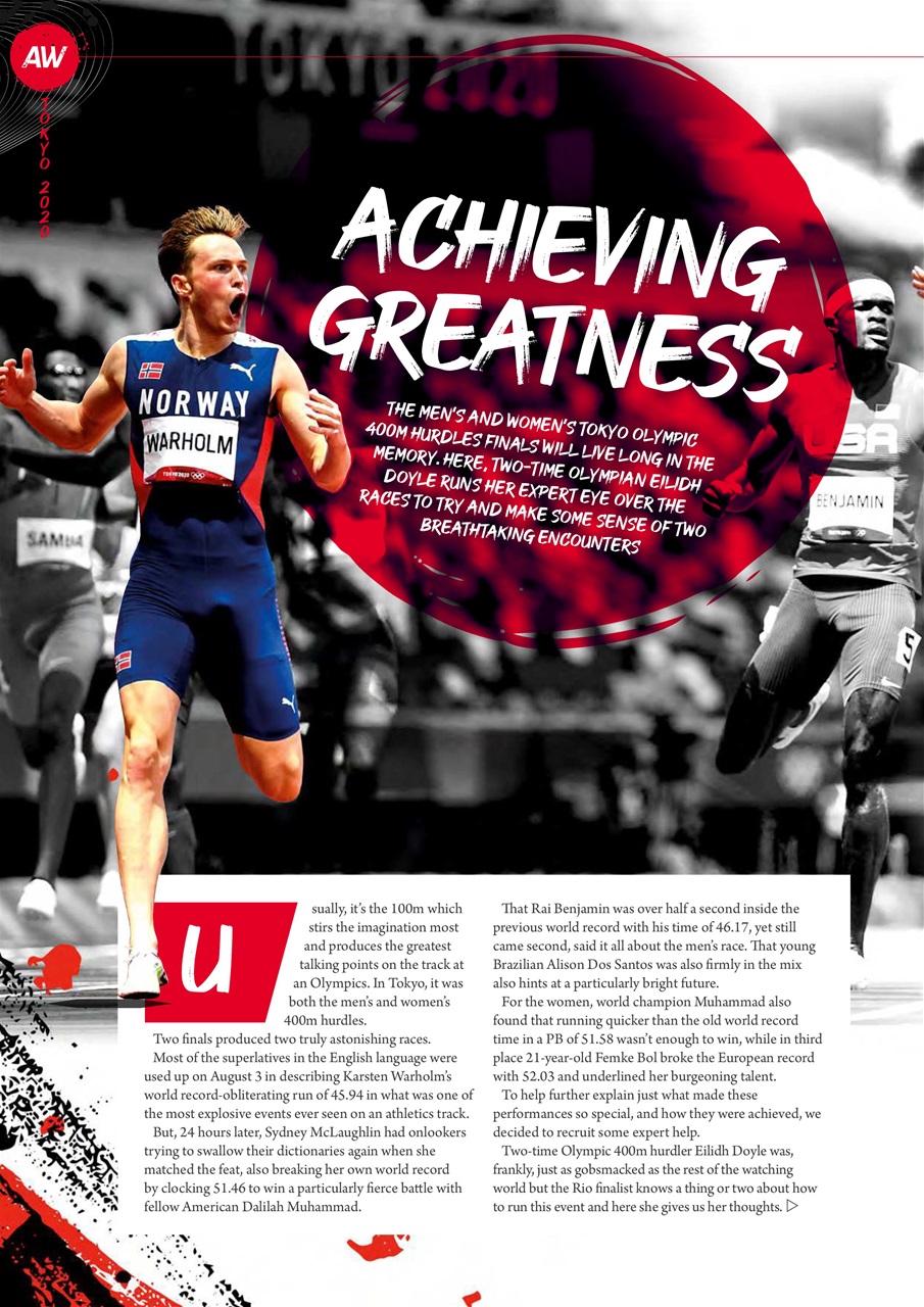 AW – Athletics Weekly Magazine Preview Pages