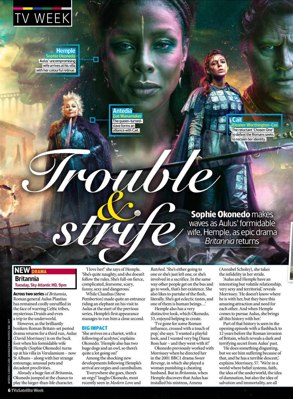 TV & Satellite Week Preview Pages