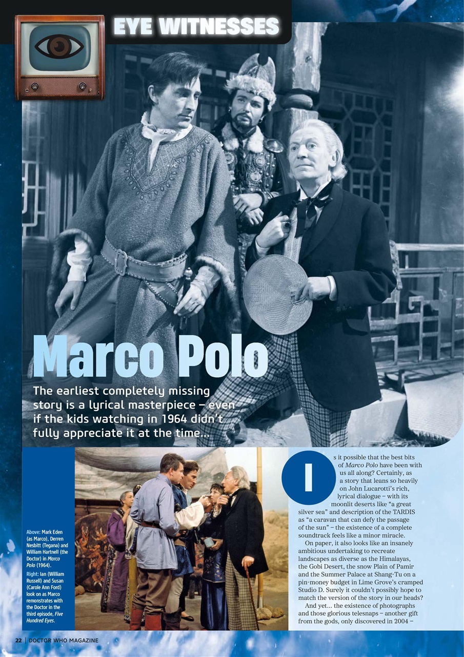 Doctor Who Magazine Preview Pages