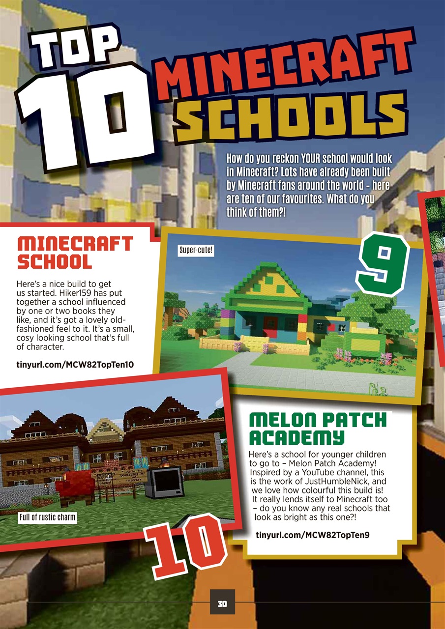 Minecraft World Preview Pages