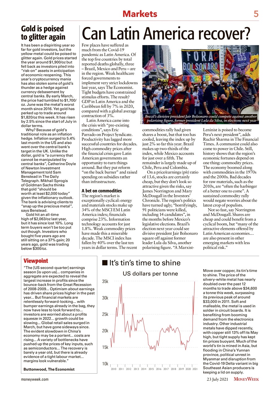 MoneyWeek Preview Pages