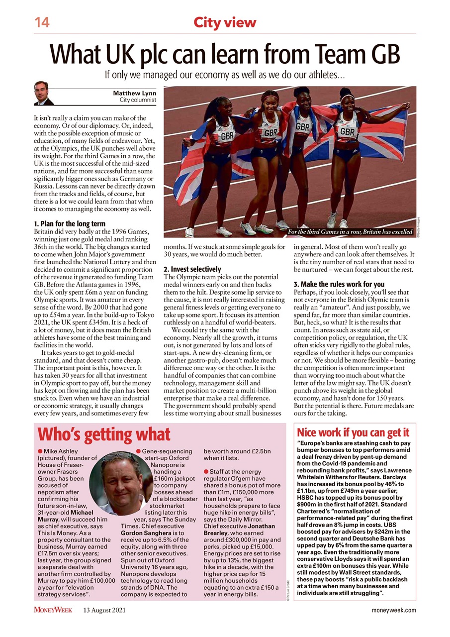 MoneyWeek Preview Pages