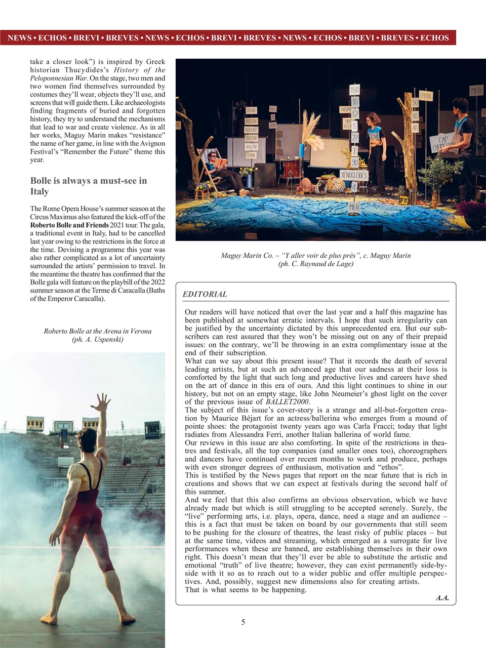 BALLET2000 English Edition Preview Pages