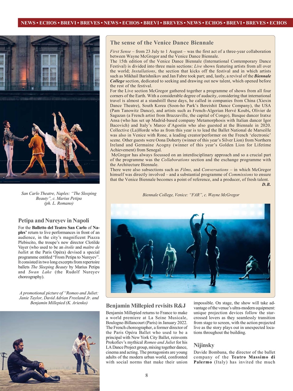 BALLET2000 English Edition Preview Pages