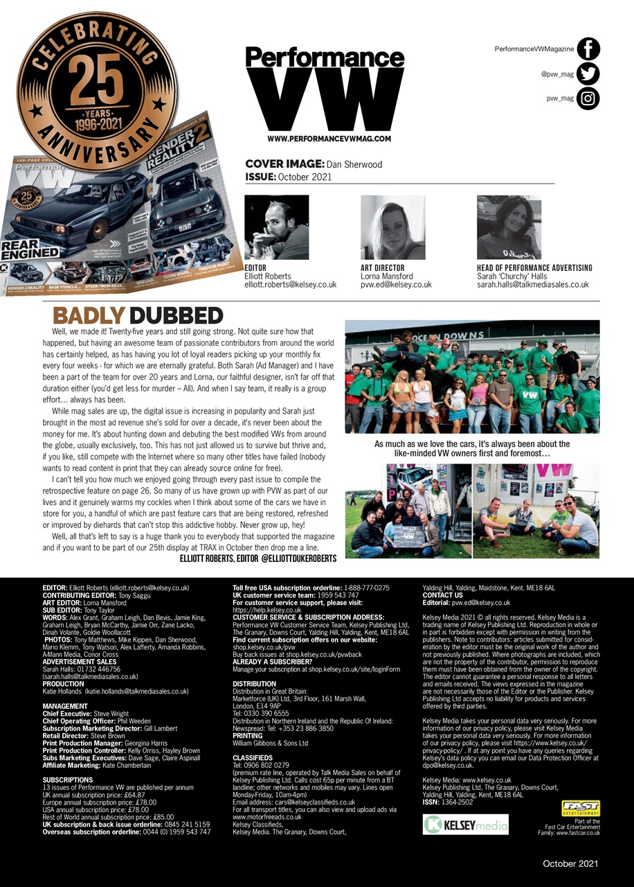 Performance VW Preview Pages