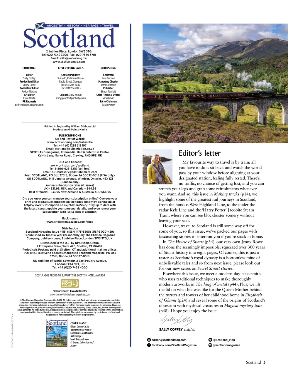 Scotland Magazine Preview Pages