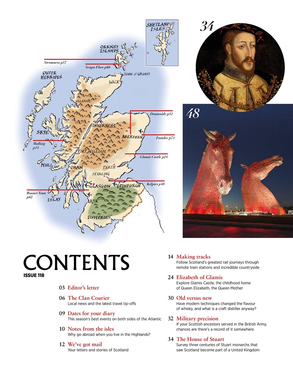 Scotland Magazine Preview Pages