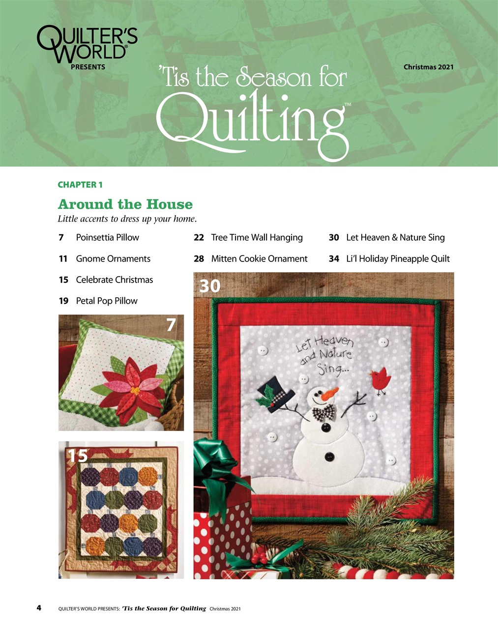 Quilter's World Preview Pages