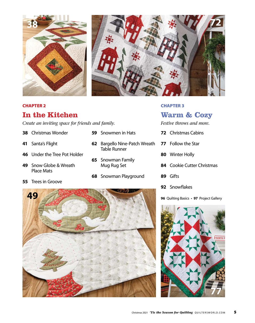 Quilter's World Preview Pages