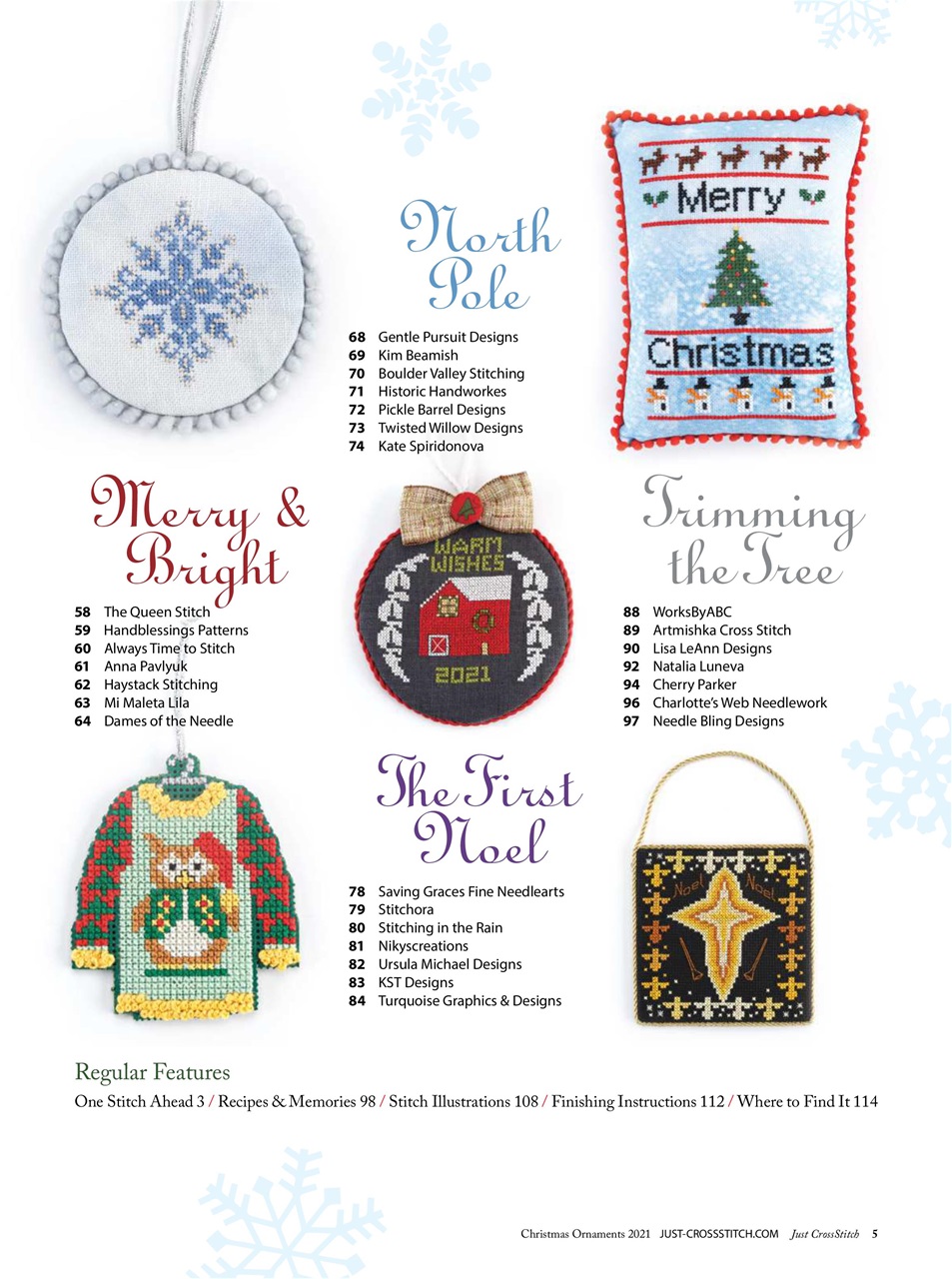 Just CrossStitch Preview Pages