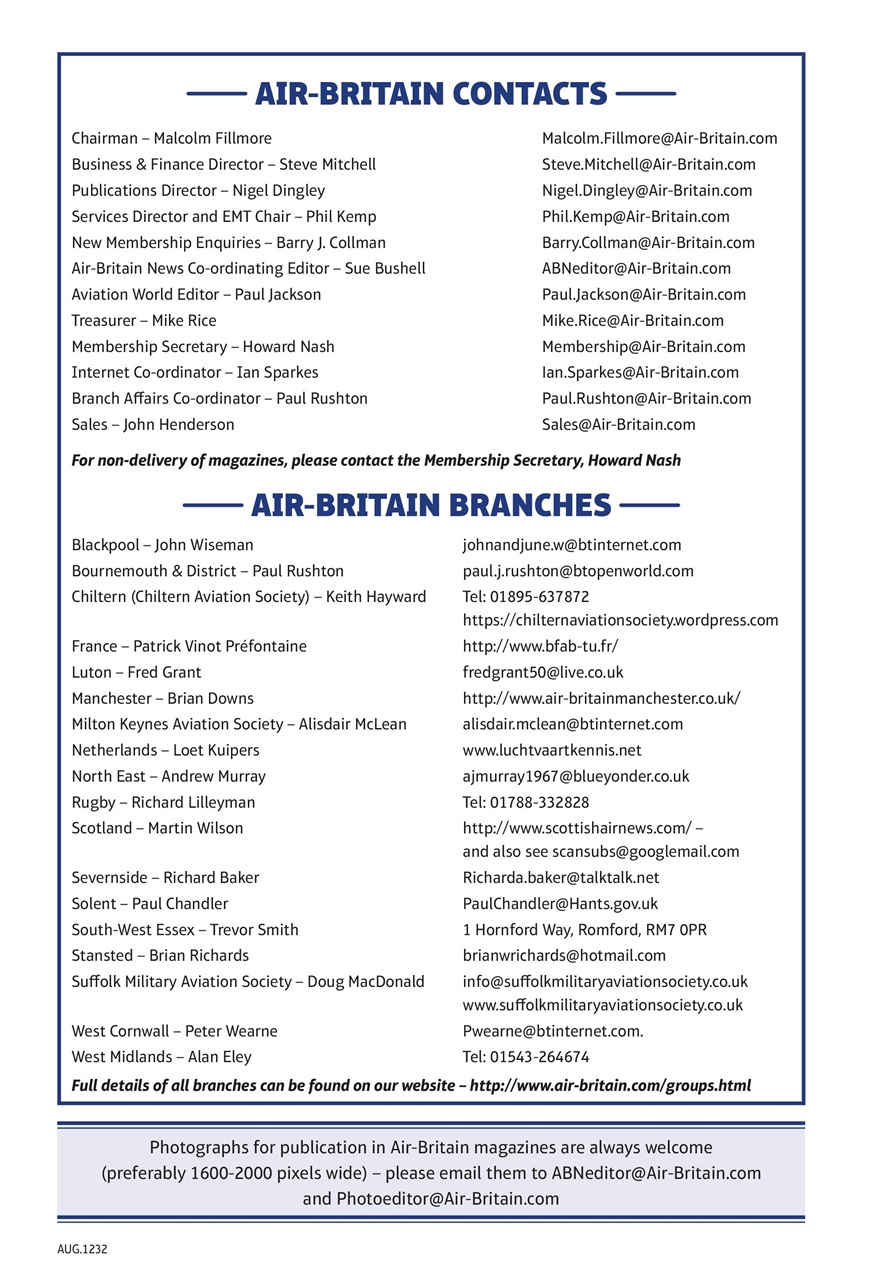 Air Britain News Preview Pages