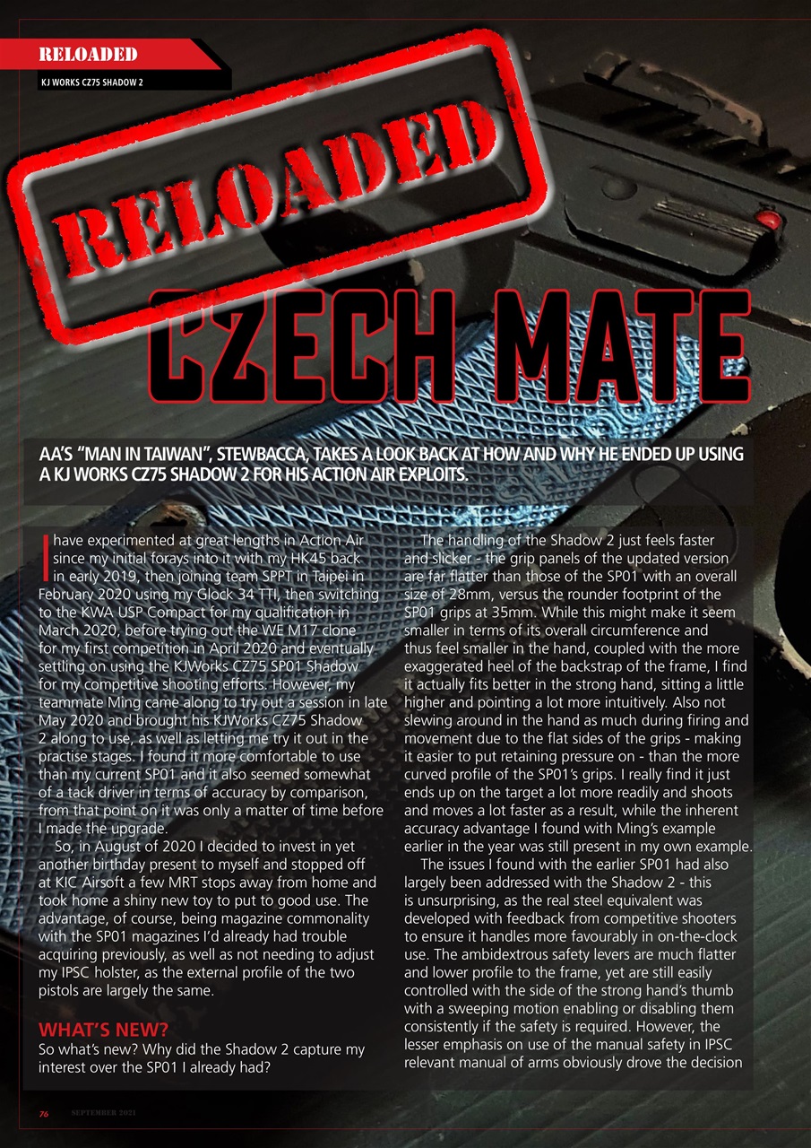 Airsoft Action Preview Pages