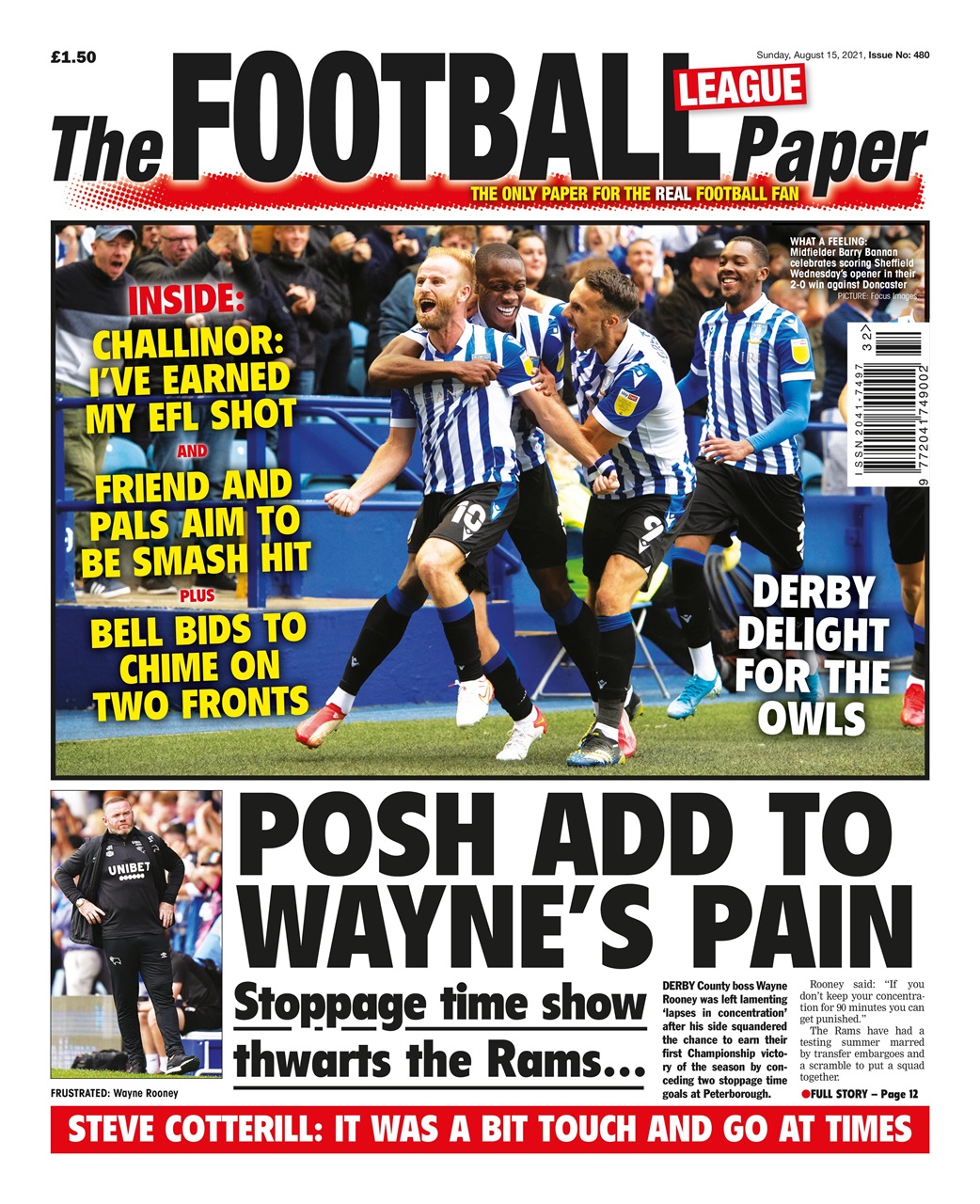 The Football League Paper Preview Pages
