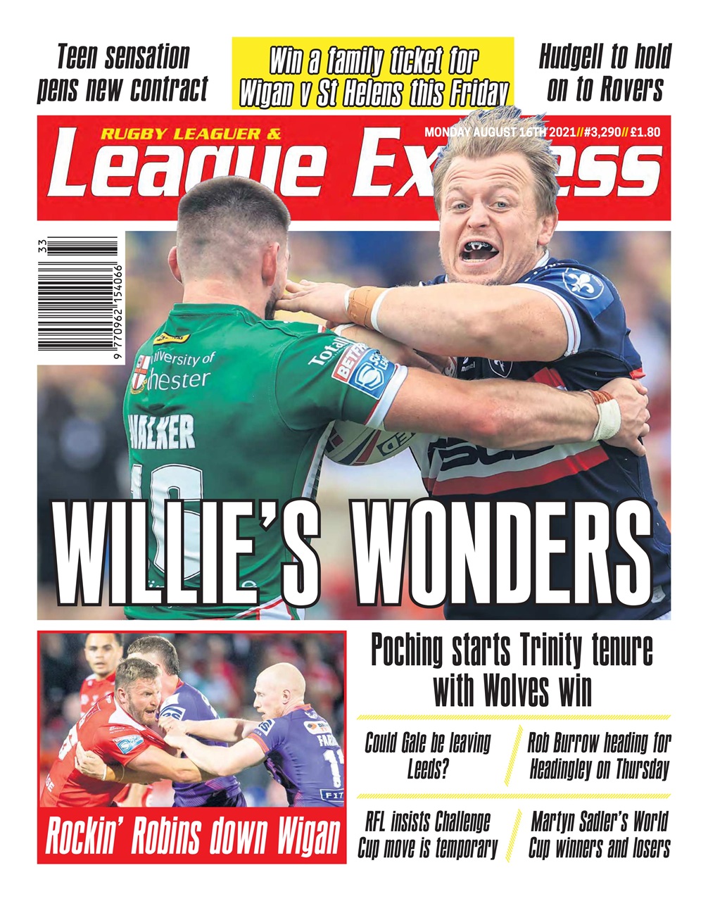 League Express Preview Pages