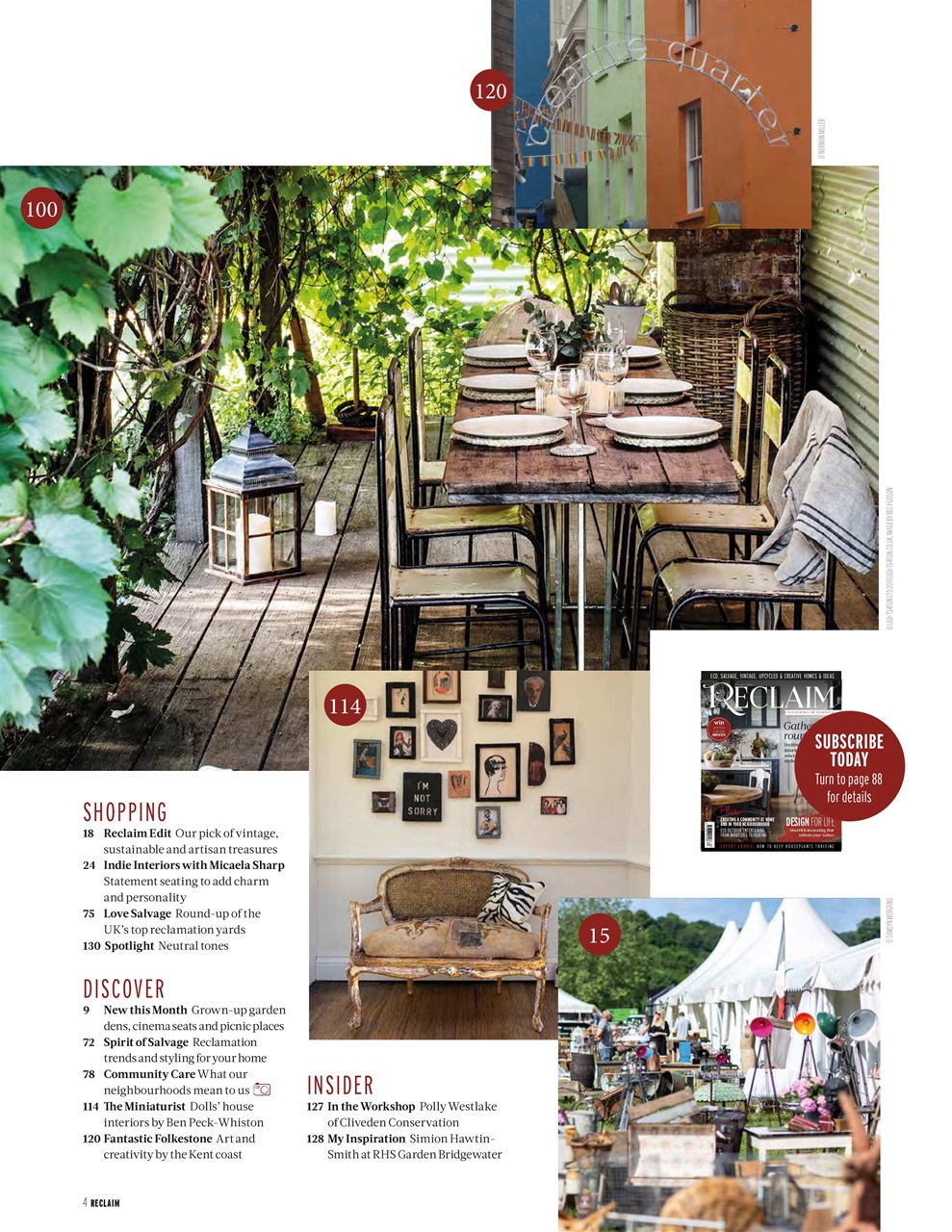 Reclaim Preview Pages