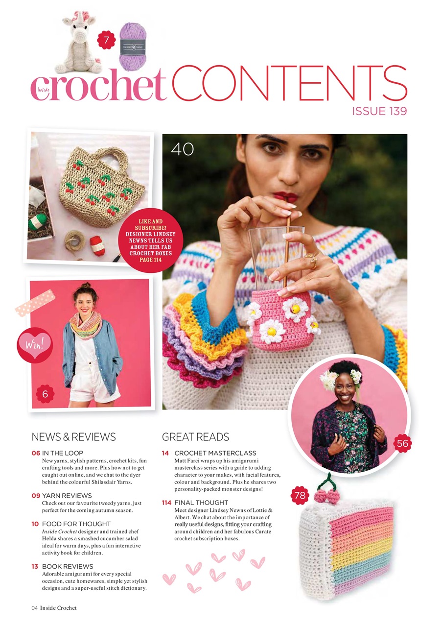 Inside Crochet Preview Pages