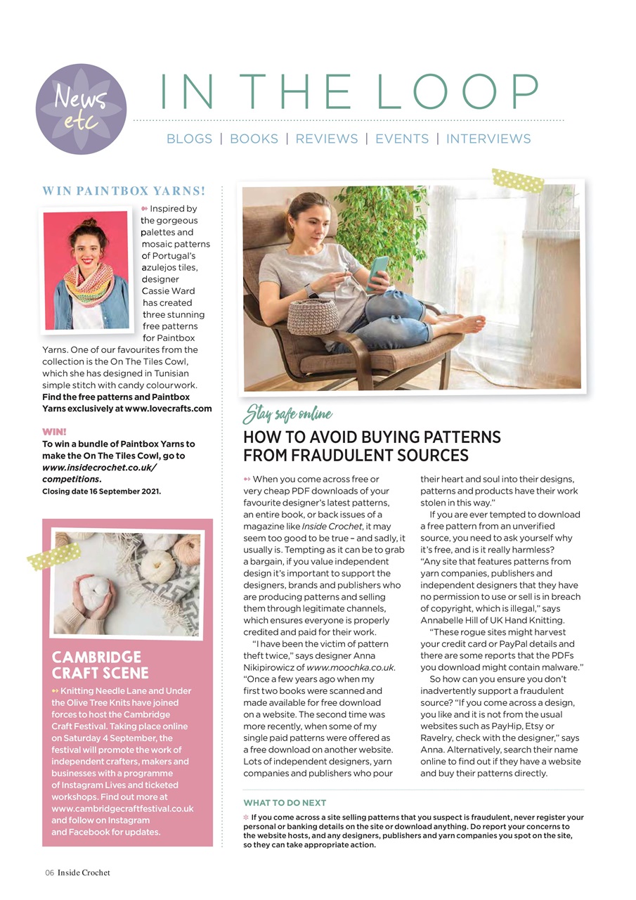 Inside Crochet Preview Pages