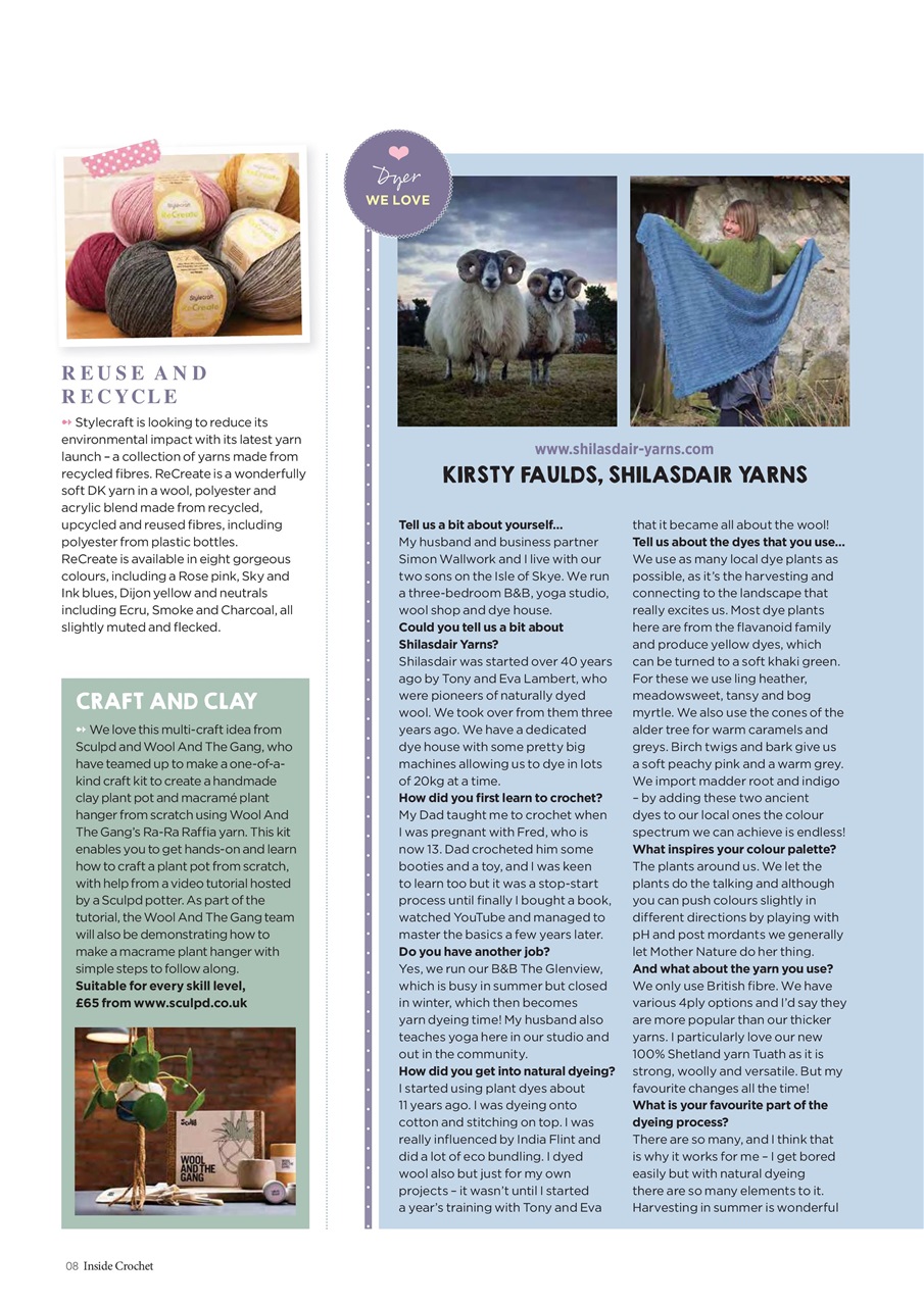 Inside Crochet Preview Pages